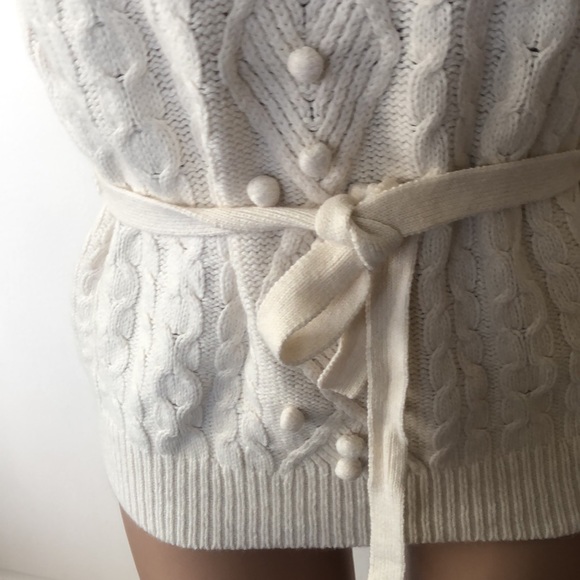 GEOGE ME by Mark Eisen cable Knitted women’s Sweater Vest size 12/14”. ( XL”) - Picture 4 of 13